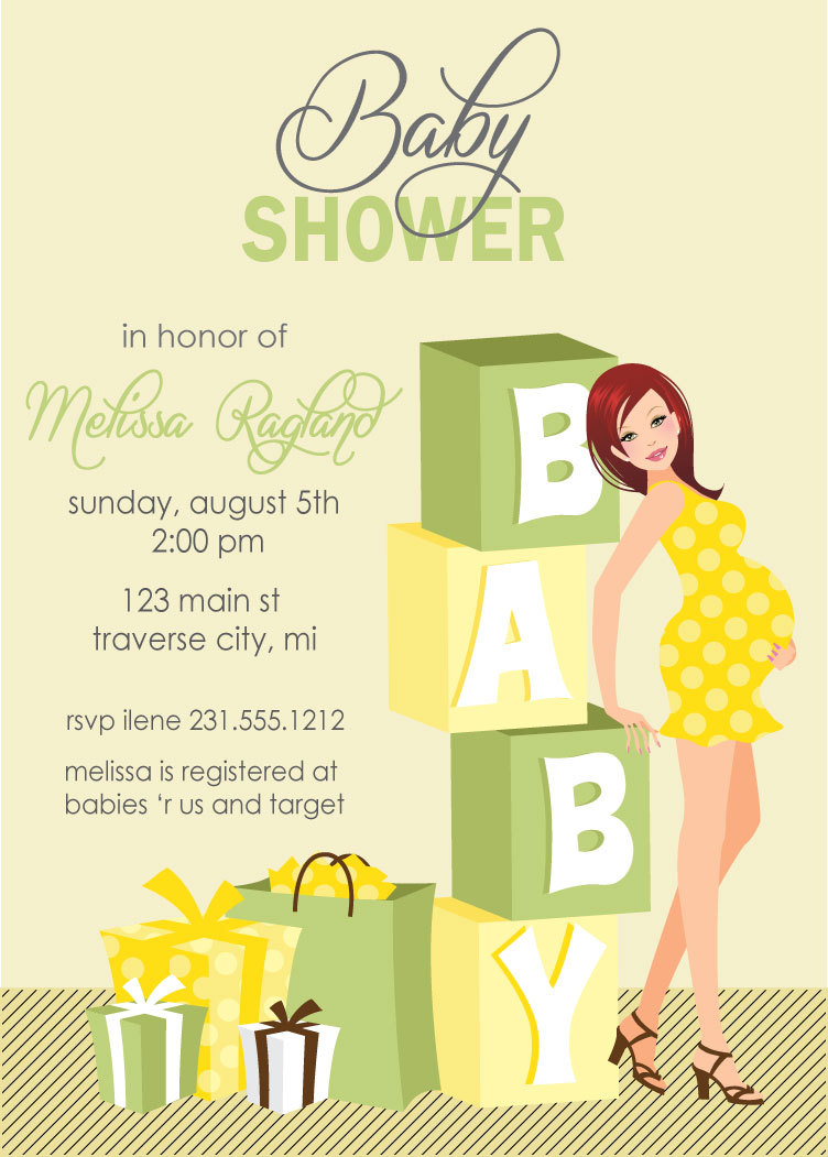 Baby Shower Invitations - Gender Neutral Also available in African ...